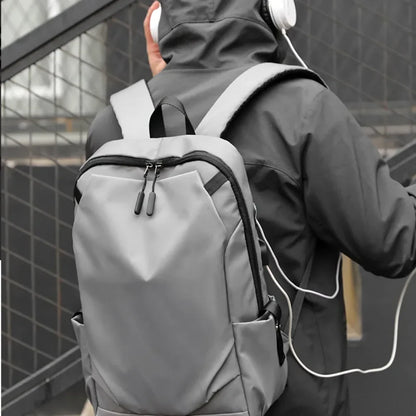 Handbagage rugzak met gewatteerde achterkant