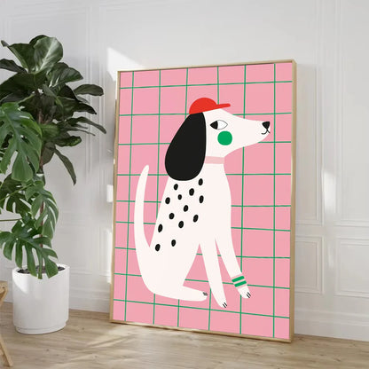 Posterstore decoratie in neutrale tinten