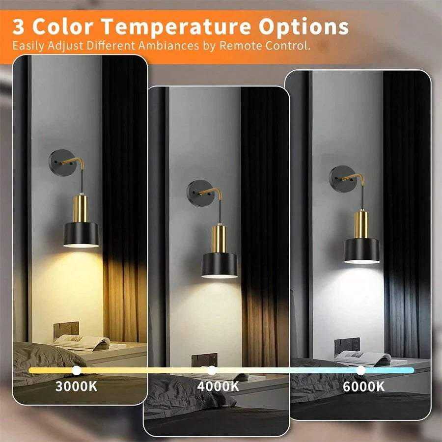 Moderne wandlamp zonder snoer – Voor strak interieur
