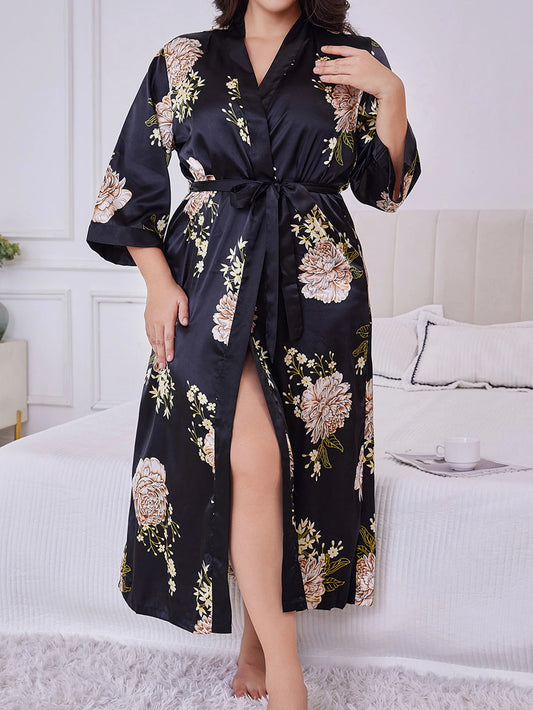 Satijnen ochtendjas dames Hunkemöller roze – Elegant ontwaken