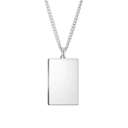 Ketting met medaillon en persoonlijke gravure