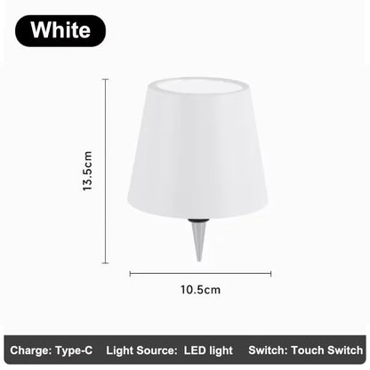 Lamp nachtkastje met touchbediening – Gemakkelijk aan/uit