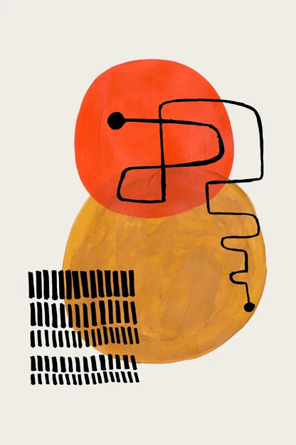 Posters met minimalistische architectuur