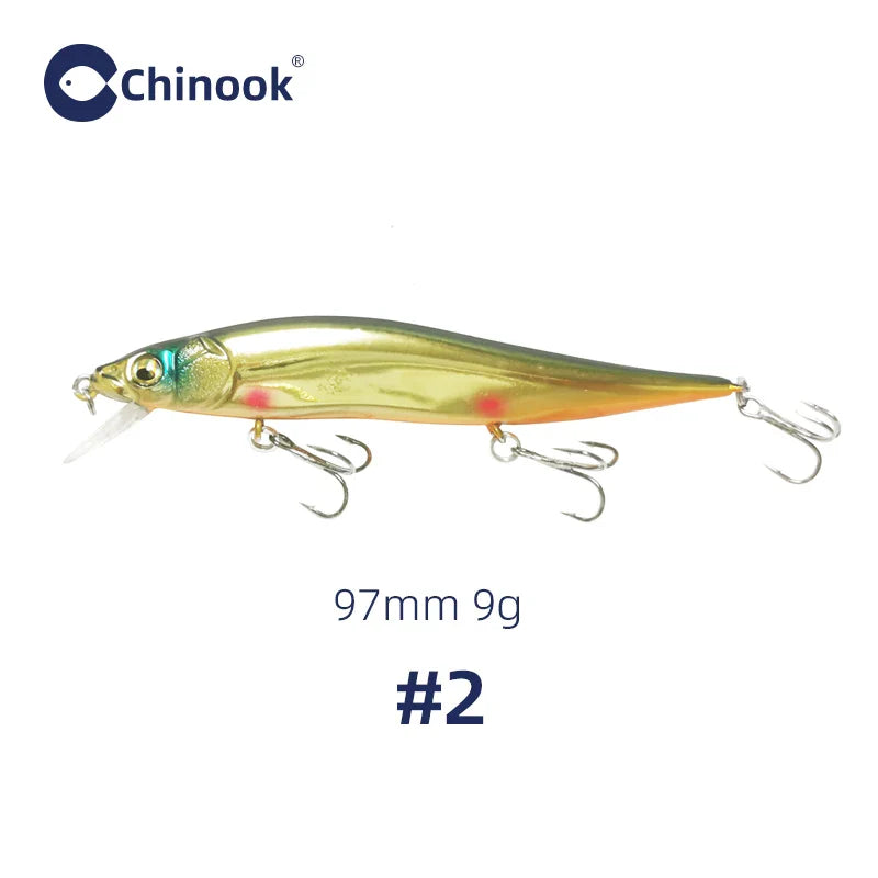 Softbait visjes met interne glitter