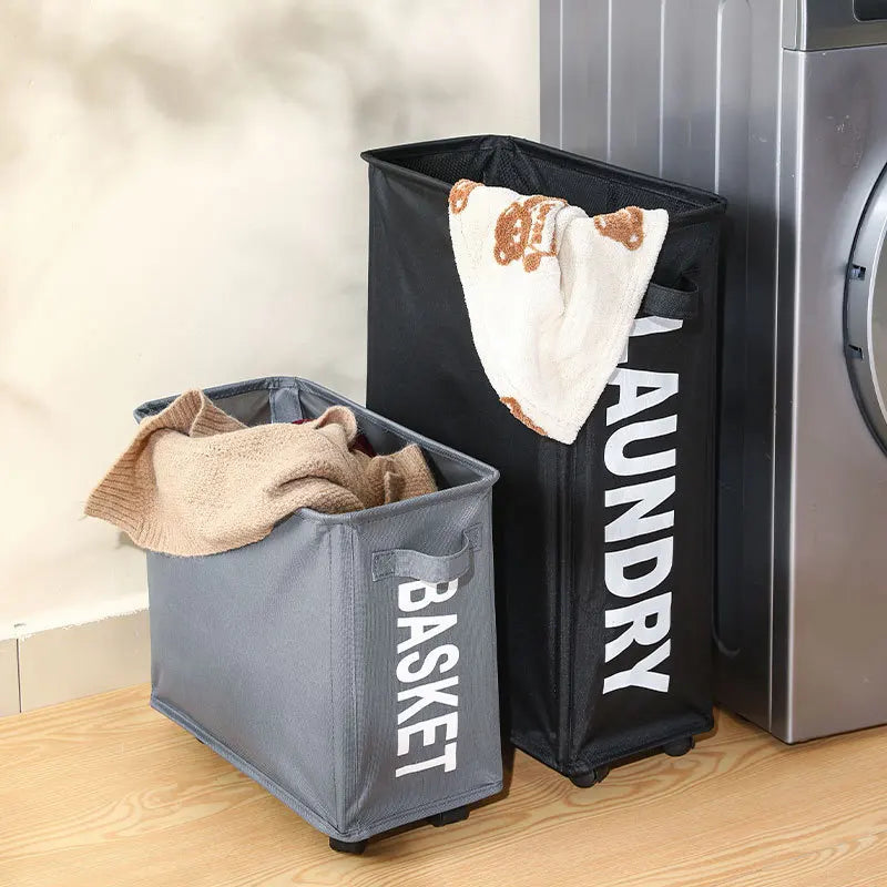 Stoere wasmand met industriële look