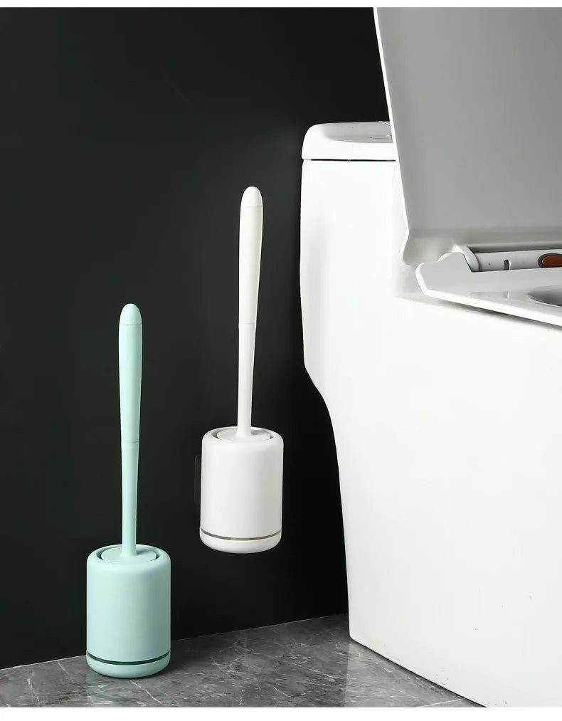 Toiletborstel in RVS houder met matte finish – Luxe afwerking