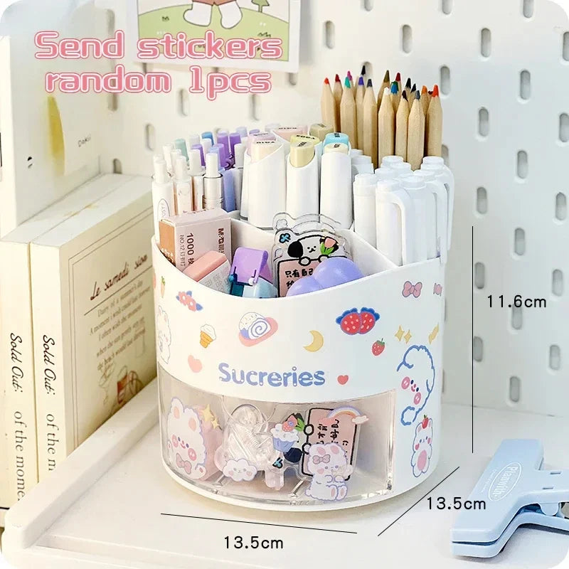 Desk organizer met uitneembare lades