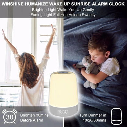Philips wake up light met automatische dimmer – Slim en intuïtief