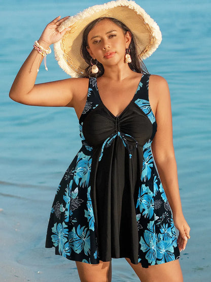 Zwemjurk met brede schouderbanden – Voor extra steun