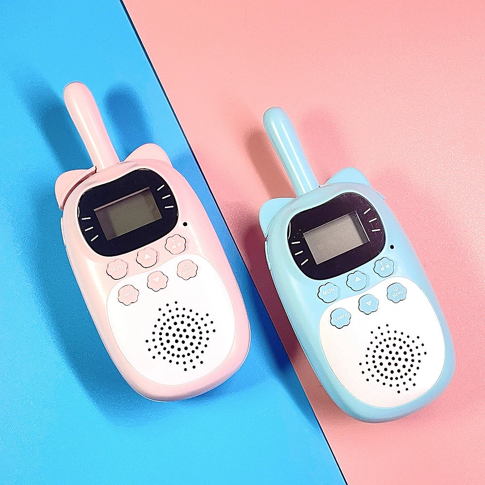 Walkie talkie met oortjes – Handenvrij praten