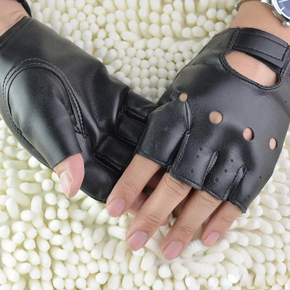 Casual leren handschoenen voor moderne heren