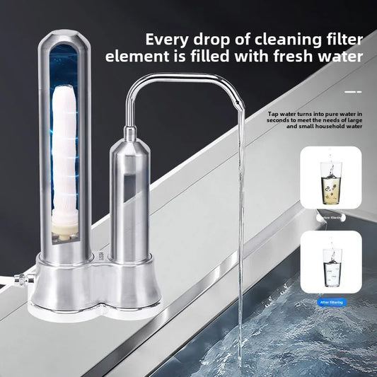 Drinkwaterfilter met drievoudige filtering – Maximale zuivering