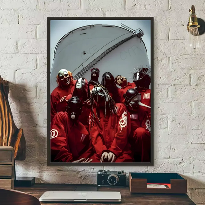 Wandposter met geometrische vormen