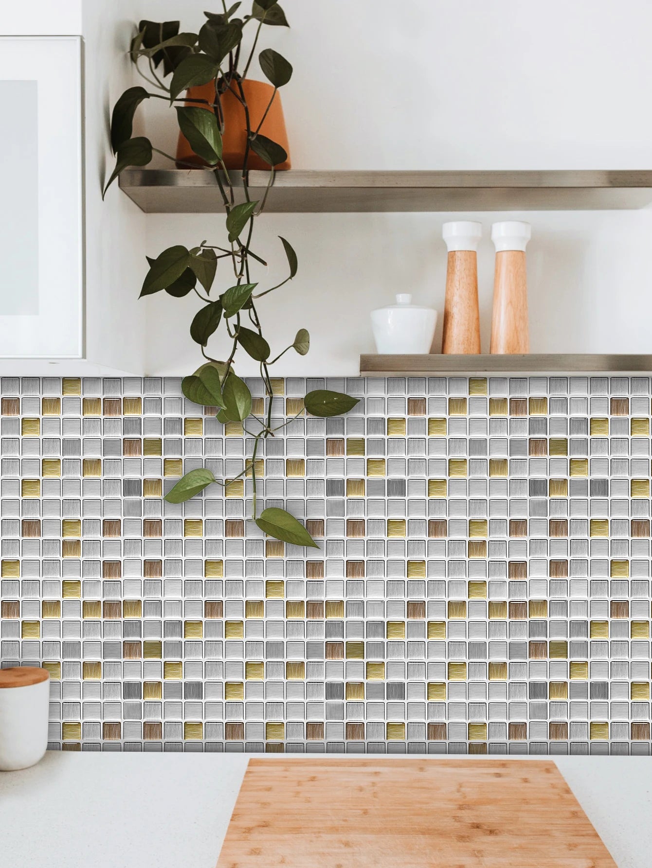 Blauwe mozaiek tegels toilet – Kleur met karakter