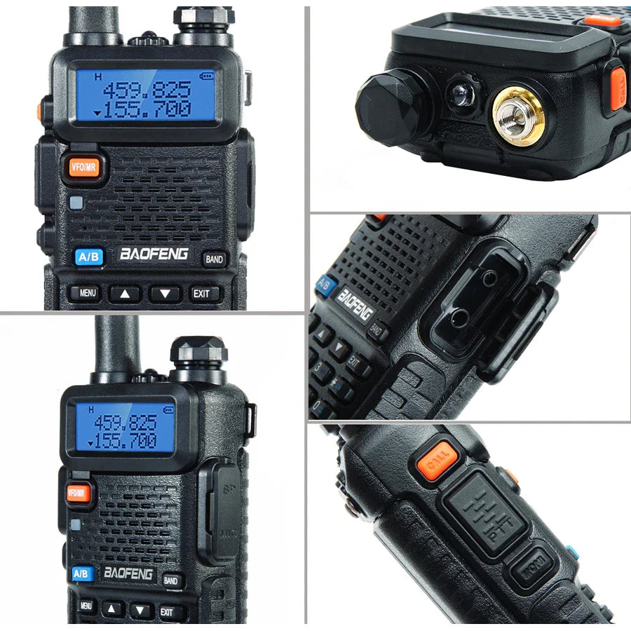Action walkie talkie met handig draagkoord