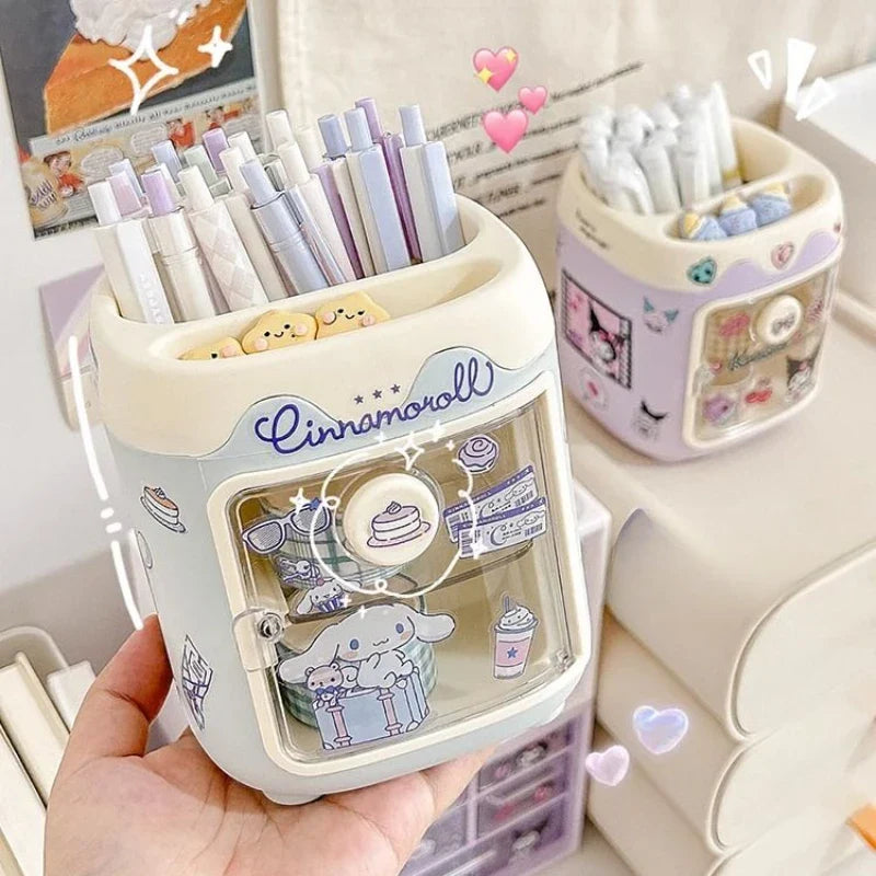 Zwarte bureau organizer – Eenvoudig en elegant