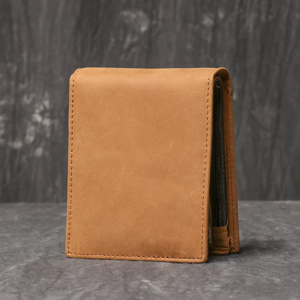Portemonnee heren leer met magneetsluiting – Modern gemak