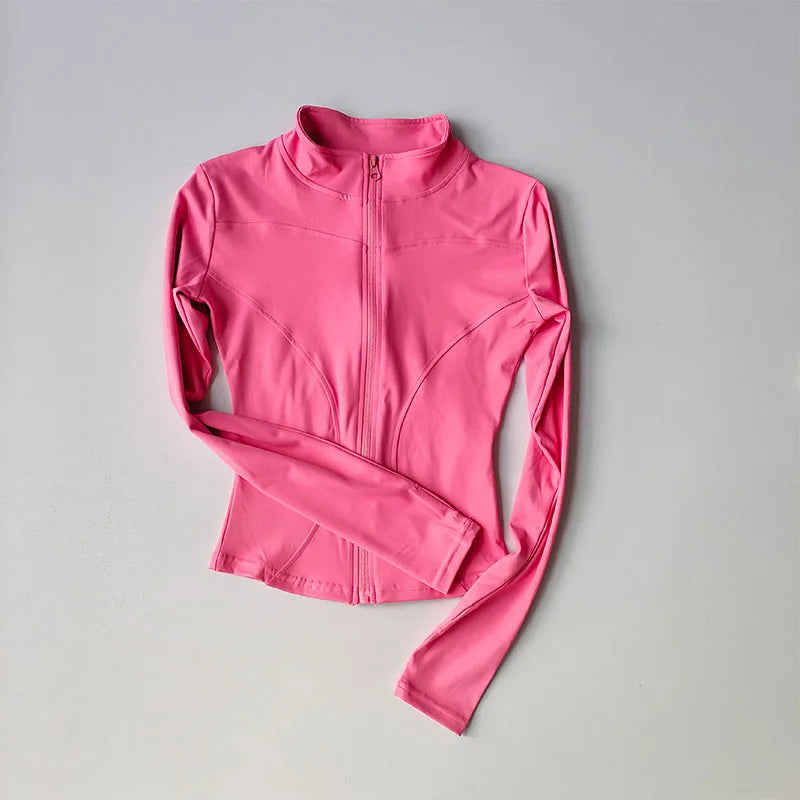 Modieuze yoga kleding dames met kleuraccent