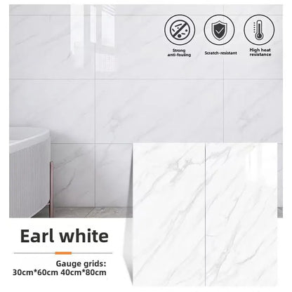 Lichte mozaiek tegels toilet – Fris en modern