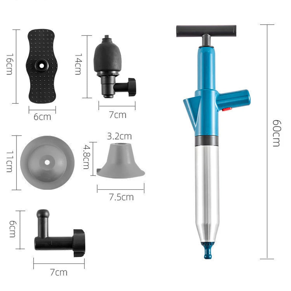 Witte toilet ontstopper met stijlvolle houder – Past in elk toilet