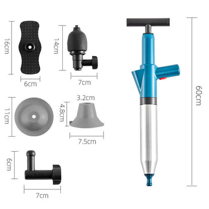 Witte toilet ontstopper met stijlvolle houder – Past in elk toilet