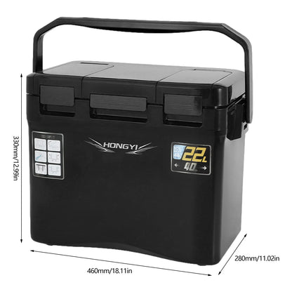 Auto koelbox met koelen én verwarmen functie