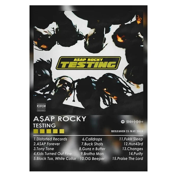 Poster in beige en zandtinten