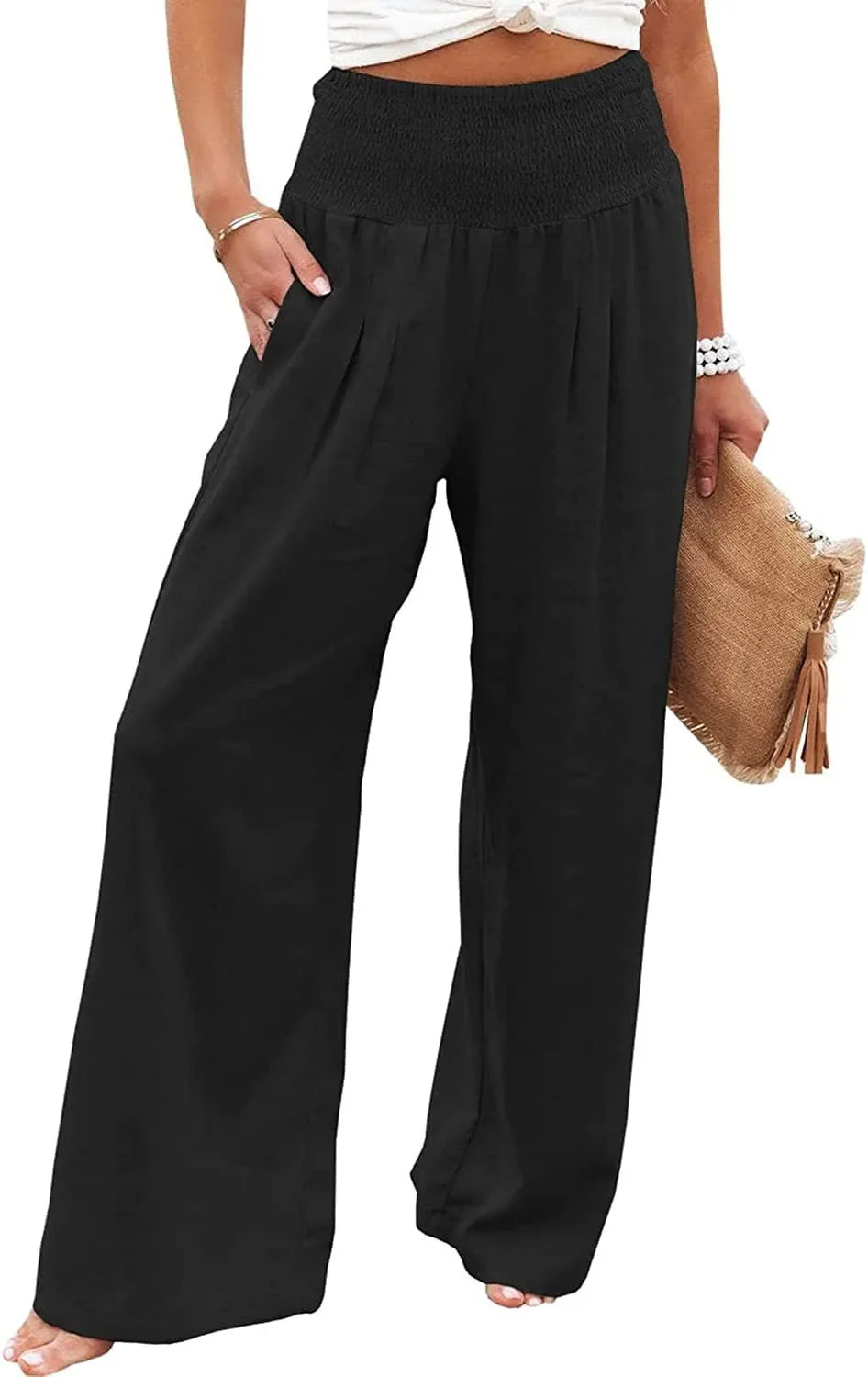 Linnen broek dames H&M – Modern en veelzijdig