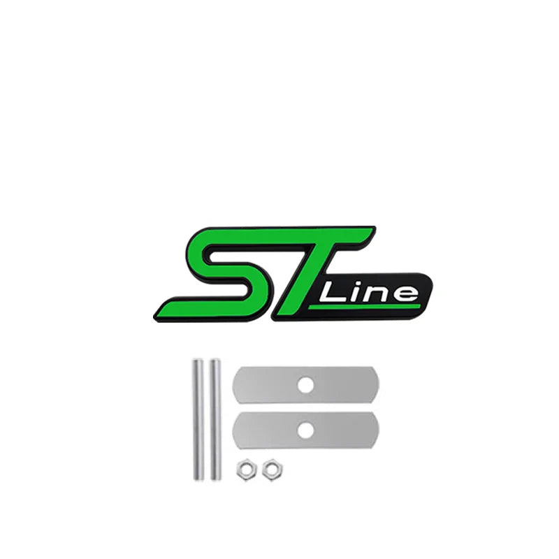 auto stickers - kleurrijke ST Line stickers voor unieke uitstraling