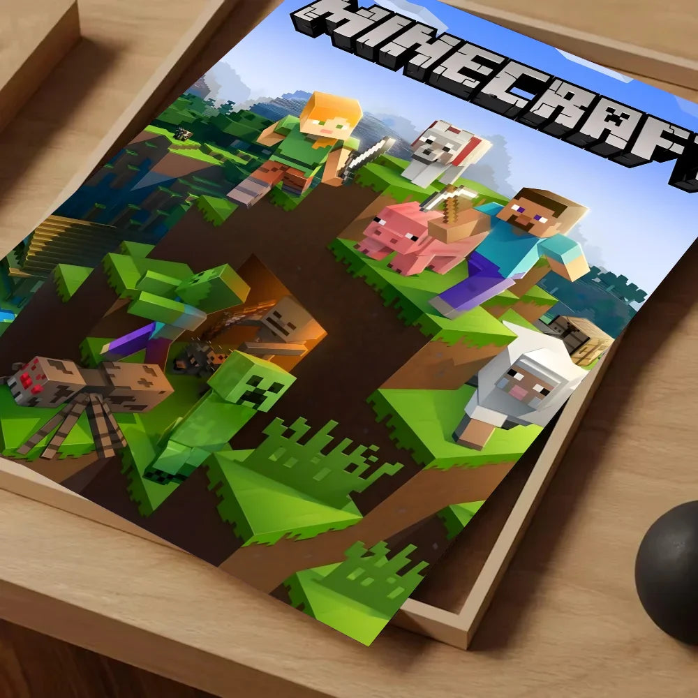 Kinderposter met vrolijke kleuren