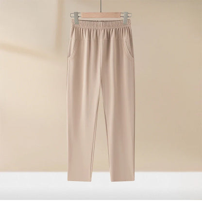 H&M linnen broek met steekzakken – Praktisch en stijlvol