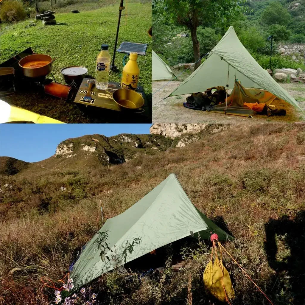 Camping tent met horren – Bescherming tegen muggen