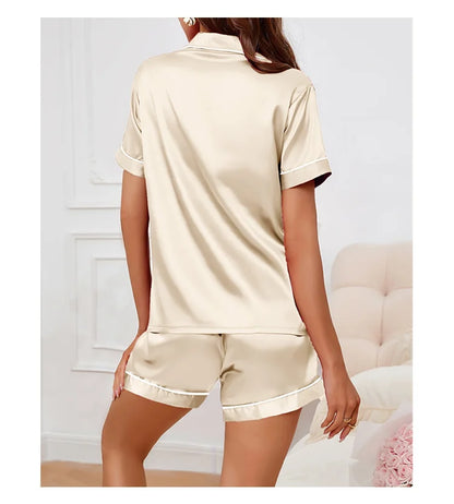 Dames pyjama katoen met stretch