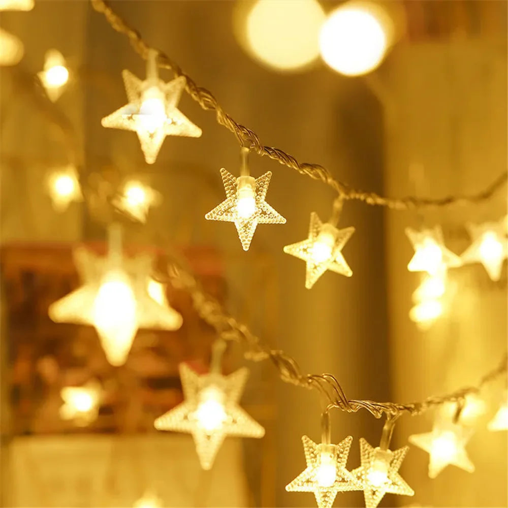 Grote licht slinger buiten – Perfect voor tuinfeesten