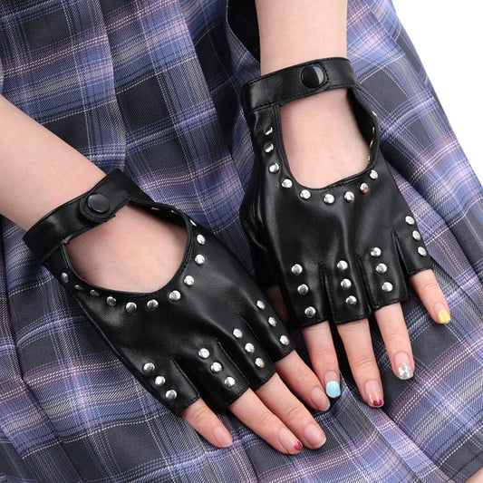 Casual lederen handschoenen voor heren