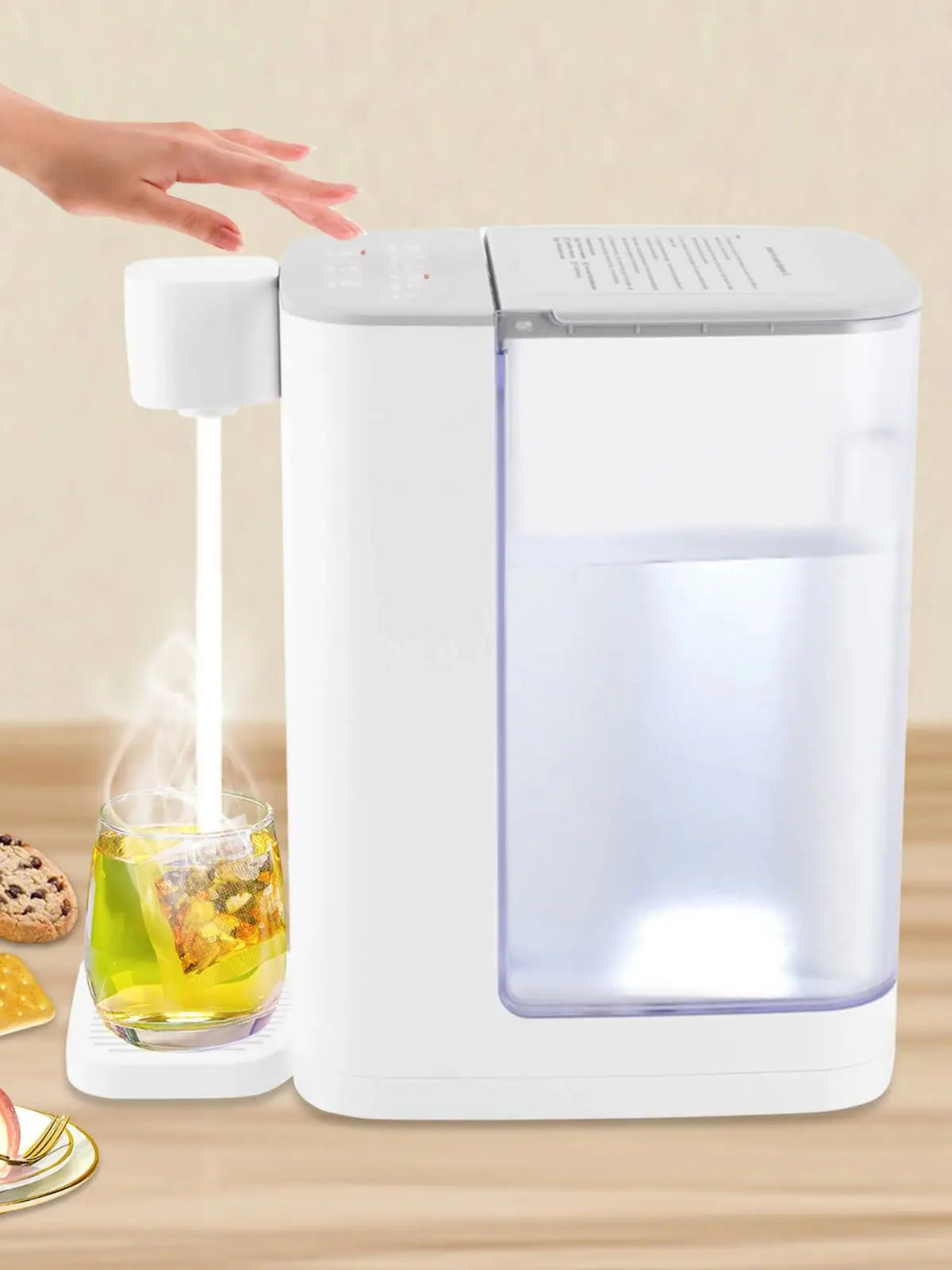 Drankdispenser met robuust glas – Stevig en duurzaam