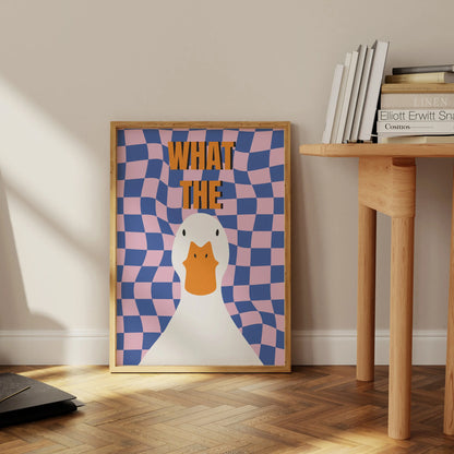 Poster met quote in sierlijke letters