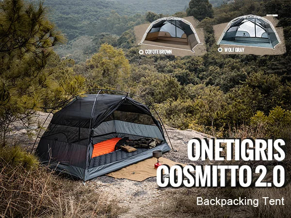 Pop-up tent Decathlon met scheerlijnen – Extra stevig