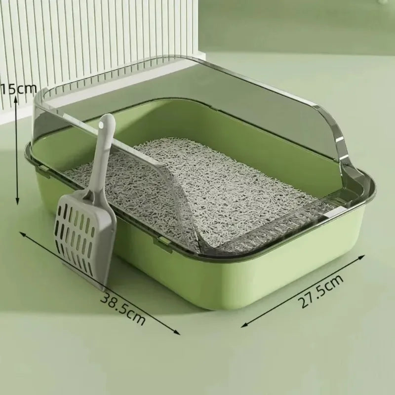 Kattenbak Action met vrolijk patroon – Leuk voor elk huis