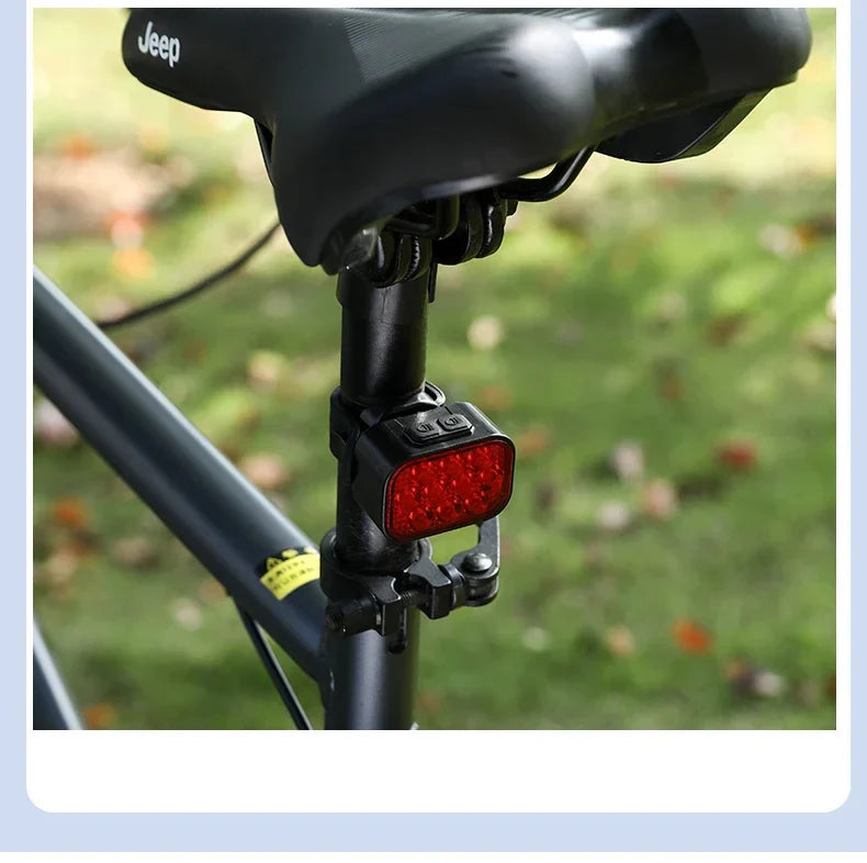 Fietslamp Action met eenvoudige bevestiging