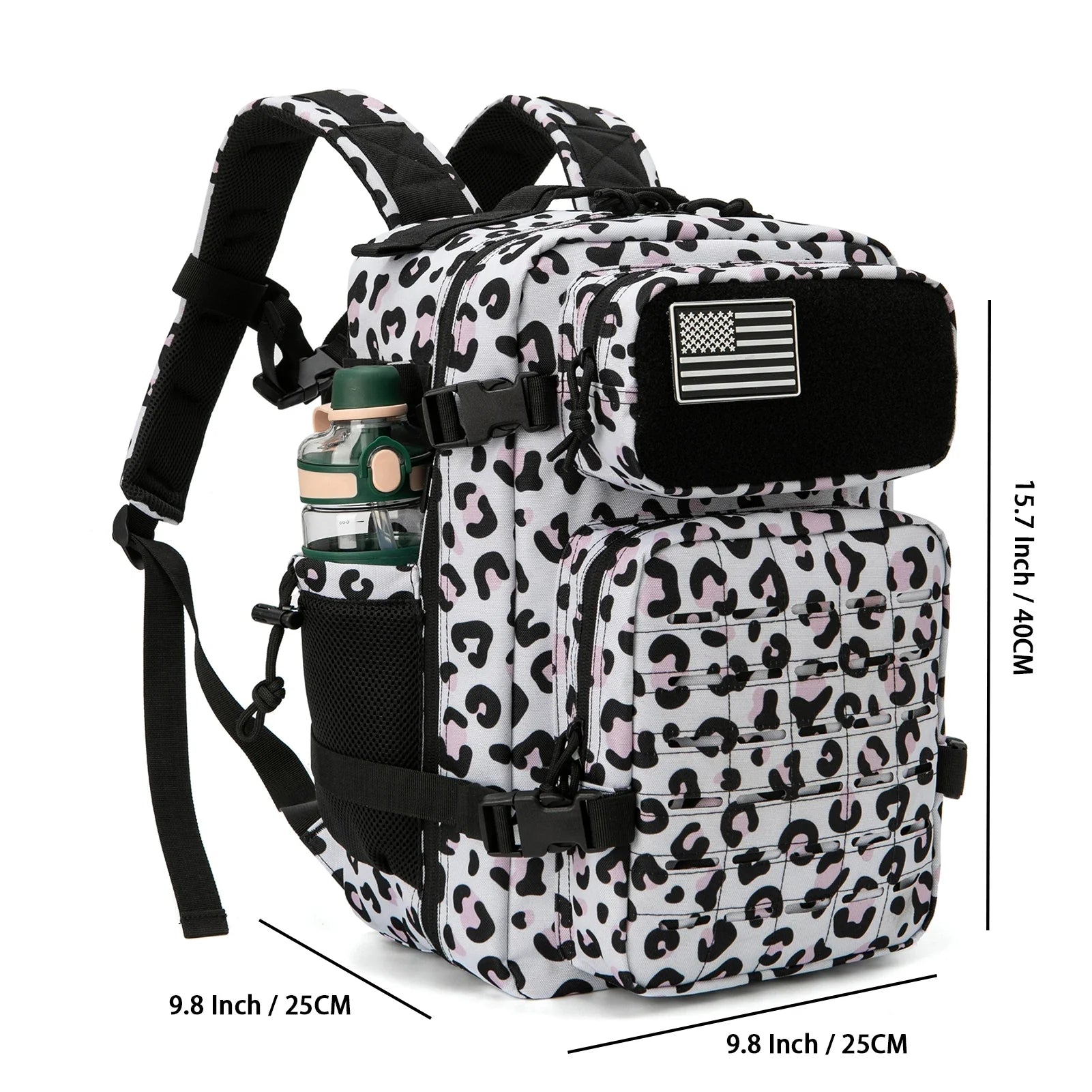 Handbagage rugzak met ruime inhoud en compact formaat