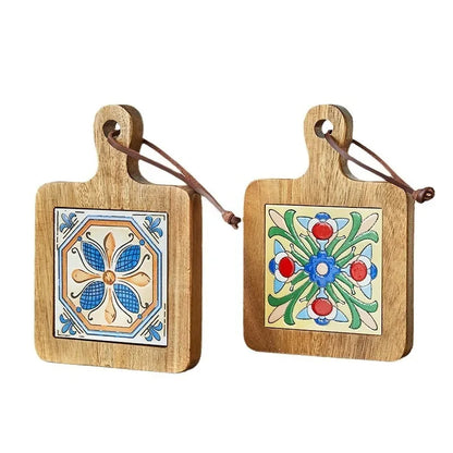 Onderzetters pannen met decoratieve print – Voeg sfeer toe