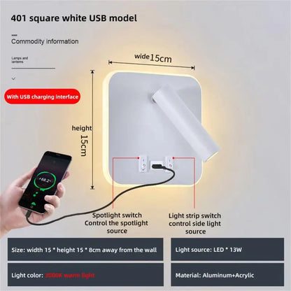 Wandlamp met batterijen en magneet – Makkelijk te verplaatsen