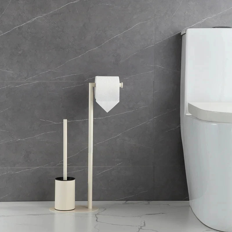 Toiletborstel met houder in betonlook – Stoer design
