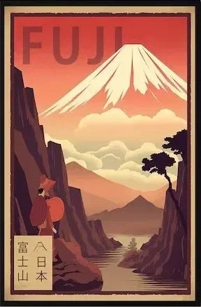 Poster van natuur en bergen