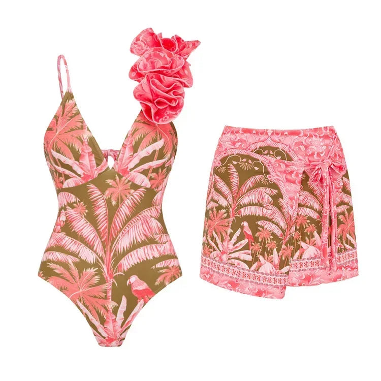 Zwemjurk met sierlijke details – Voor een vrouwelijke look