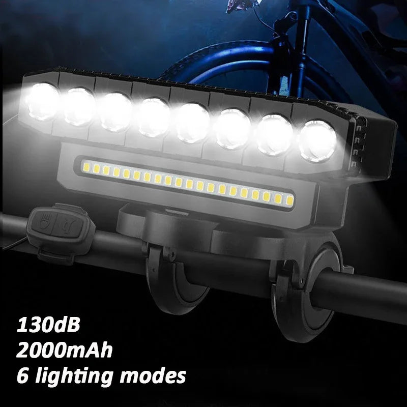 Fietslamp LED met anti-verblindingsfunctie