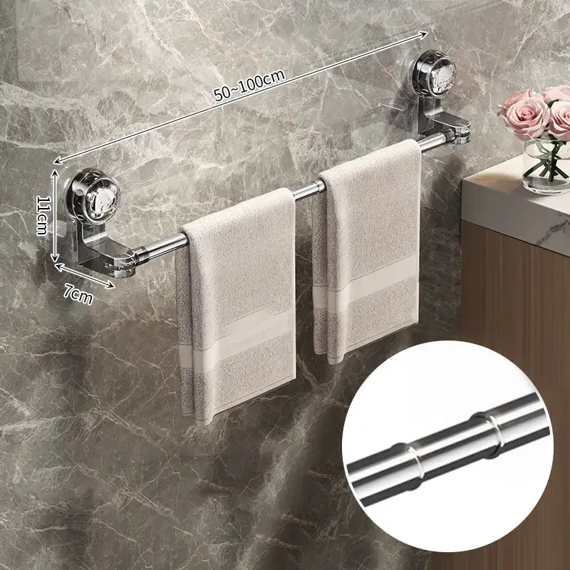 Handdoekenrek voor boven toilet – Ruimtebesparend