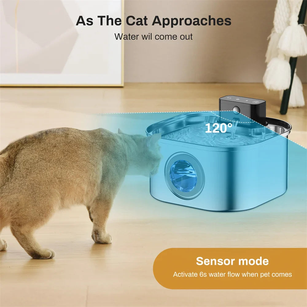 USB-waterfontein kat – Energiebesparend en stil