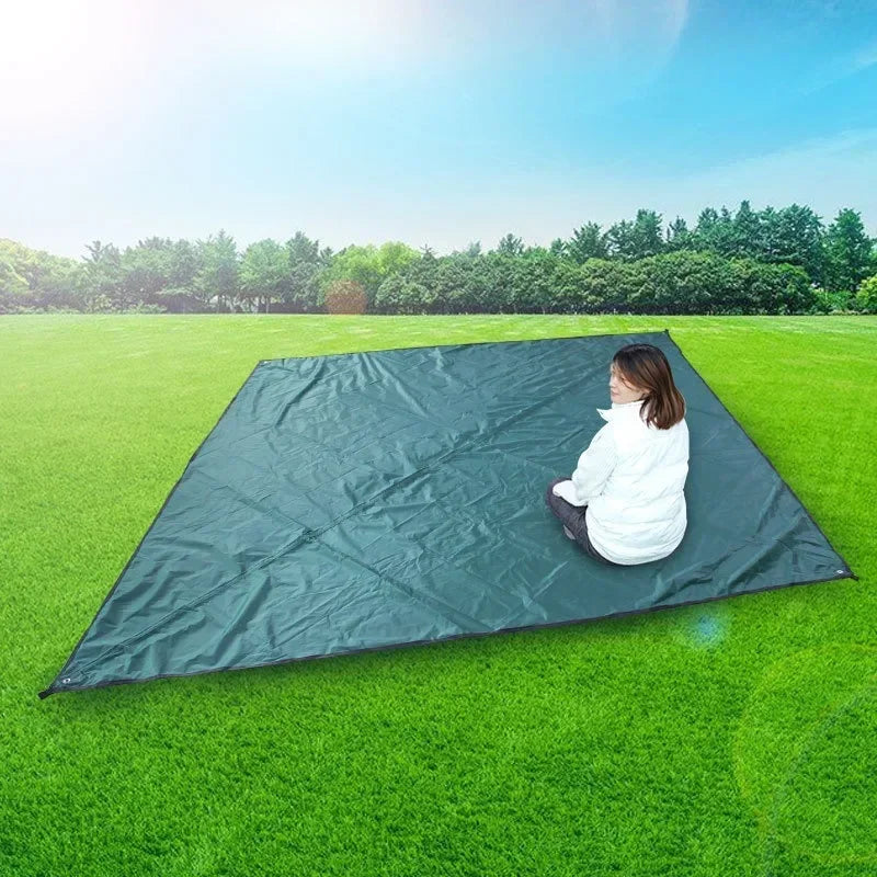 Kampeertent met windbestendige constructie – Stevig en veilig
